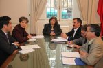 Reunión con Directiva Nacional del Colegio de Profesores de Chile 