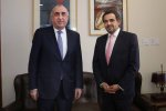 Saludo Protocolar del Ministro de Relaciones Exteriores de Azerbaiyán 