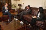 Visita del Delegado de Euskadi en Chile a la Vicepresidencia del Senado