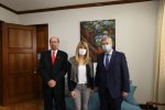 Audiencia con Embajador de Eslovaquia en Chile.