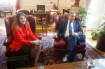 Reunión con Presidenta de la Cámara de Comercio de Santiago